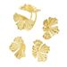 Fashionable commuting style wristbands, rings, women's sets, niche floral pleated design earrings, versatile accessories_ipsvogv.com