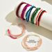 2024 New Geometric Fashion Women's Bracelet Set with Personalized Colorful Rice Bead Weaving Design and Handstring_ipsvogv.com