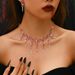 Women’s Jewelry Set Fashion Hot Selling Jewelry Fashion Jewelry Halloween Party Women's Water Diamond Cool Octopus Necklace Set_ipsvogv.com