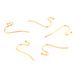 316L Stainless Steel With Burnt Ear Hook, Welded Bead DIY Jewelry Ball Earrings, 100 Pieces/pack_ipsvogv.com