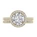 Sanjie Jewelry New Gold Plated Classic Pair Fashion Engagement Ring_ipsvogv.com