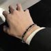 Minimalist Bracelet Men, Dark, Personalized Design, High End, Neutral Style, Handmade For Women, Versatile, New, And_ipsvogv.com