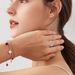 Five Zircon S Pure Silver Ring With Rotatable Opening To Adjust Anxiety And Relieve Stress_ipsvogv.com