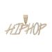 Pendants & Charms Necklace Men's English Cursive Letter Pendant 26 English Letter Hip Hop Necklace DIY Splicing Set_ipsvogv.com