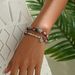 Ladies' Wind Beaded Bracelet with Personalized Flower Pattern Design, Unique Handstring, Versatile Jewelry_ipsvogv.com