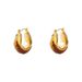 Women's Earrings Maillard autumn and winter light luxury high-end earrings hoop women's round amber earrings amber ear buckle temperament_ipsvogv.com