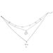 Jewelry Hot Selling Strip Clover Cross Multi-layer Necklace_ipsvogv.com