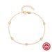 Women's Jewelry S925 Sterling Silver Classic Simple Ladies Diamond Bracelet All Match Ins Style Adjustable Hand Accessories_ipsvogv.com