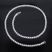 Minimalist Jewelry 4mm Tennis Alloy Rhinestone Unisex Single Row Clavicle Chain Hip Hop Style Necklace_ipsvogv.com