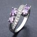 Cao Shi's French Romantic Purple Zircon Ring, Light Luxury And Luxury, Noble Style Accessories, Queen Rings_ipsvogv.com