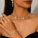Women’s Jewelry Set Fashion Temperament Black Crystal Necklace Female Niche High End Design Clavicle Chain Trendy Temperament Short Neck Necklace_ipsvogv.com