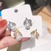 Cao Shi Imitates Pearl Leaf Earrings For Women's Daily Wearing Of Ladylike Accessories, Fashionable, Elegant, Light_ipsvogv.com