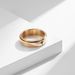 Men's Jewelry Simple Cross Rotatable Decompression Stainless Steel Ring To Relieve Anxiety Titanium Steel Hand Jewelry_ipsvogv.com