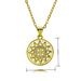 Hot Selling Jewelry Viking Compass Geometric Round Pendant Necklace High End Fashion Matching Accessories_ipsvogv.com