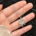 S Sterling Silver Hotan Jade Safety Lock Necklace Women To Design New Chinese Sweater Chain For And Girlfriend_ipsvogv.com