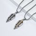 Nordic retro Viking Odin's Spear Titanium Steel Pendant Men's Personality Gunnier Stainless Steel Necklace Viking_ipsvogv.com
