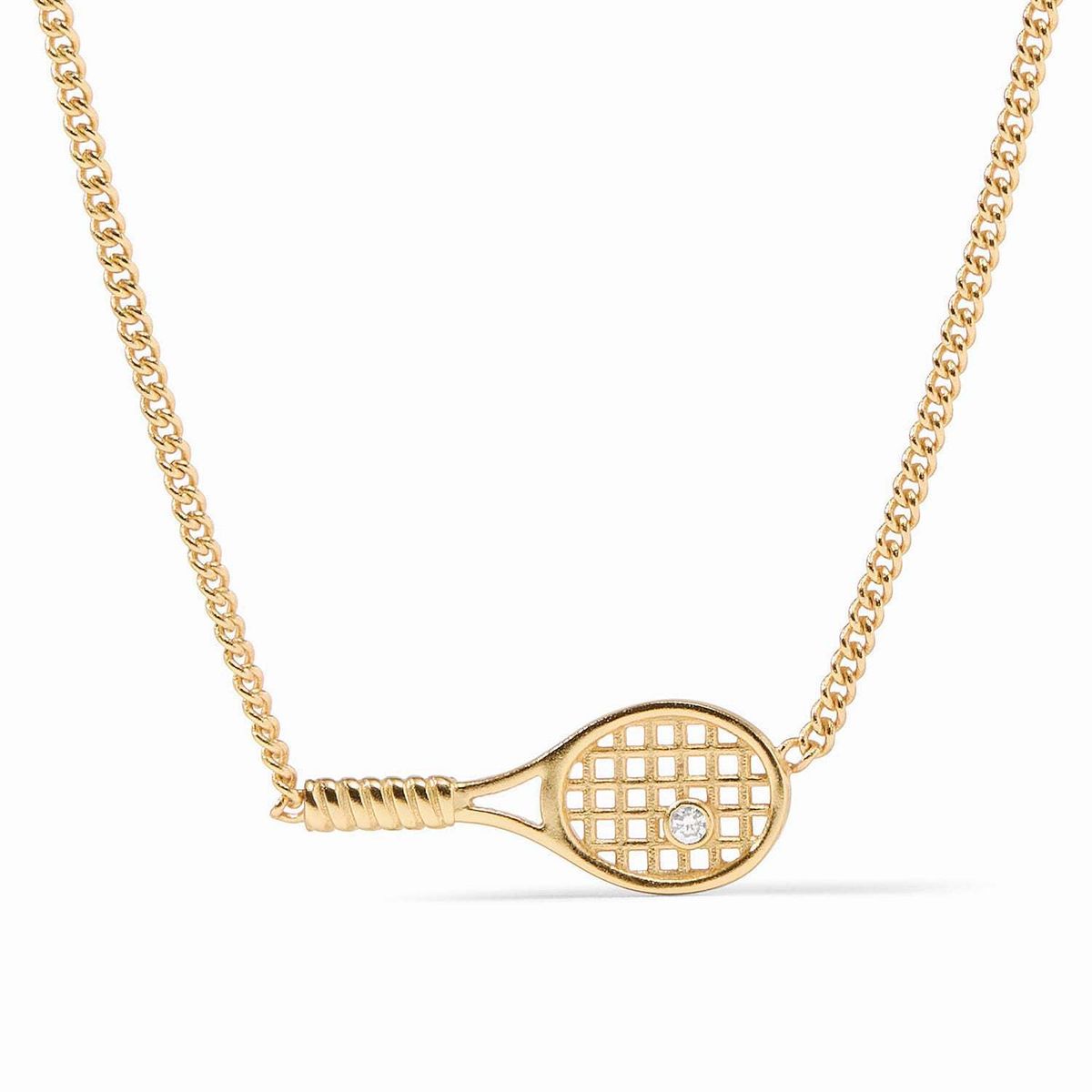 Women's Jewelry Tennis Racket Necklace Female Niche Design Pendant Personality Clavicle Chain Ins Sports Series Necklace_ipsvogv.com