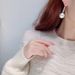 Cao Shi Baroque Style Pearl Earrings Gentle Style Zircon Earrings Elegant Women's Party Wear Accessories_ipsvogv.com