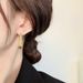 Women's Jewelry Retro Wheat Ear Leaf Earrings Light Luxury Niche Design High End Diamond Studded Fashionable All Match Earrings_ipsvogv.com