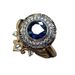 Sanjie Women's Couple Instagram Internet Celebrity Zircon Creative Flower Shaped Pair Ring_ipsvogv.com