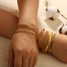Ins Style Watch Gold-Plated Stainless Steel Cuban Flat Snake Chain Jewelry Bracelet_ipsvogv.com