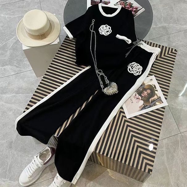 Women's Clothing New Summer Fashion Design Niche Light Mature Style Slimming Two-Piece Set_ipsvogv.com