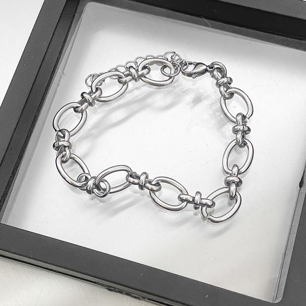Minimalist Non-Fading Cuban Bracelet For Men Hip-Hop Versatile Super Cool Cold Style Niche Unisex Trendy Brand_ipsvogv.com