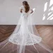 Hair Jewelry Womens Cape 1 Pair Bridal Wings Wedding Veil Removable Sleeve Shoulders Cover Shawl Bride Party Accessories_ipsvogv.com