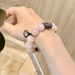 【Exclusive】Optimized Bracelet Single Circle Gift Pink Hair Strawberry Crystal Couple Men And Women Style_ipsvogv.com