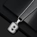 Hip Hop With 26 English Letters Pendant, Men's And Women's Trendy Zircon Necklace_ipsvogv.com