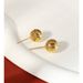 Sterling Silver Korean Style Niche Design Sense Lantern Earrings Fashionable INS Style Texture Women's High-end Sense Ear Jewelry_ipsvogv.com