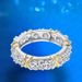 S Pure Silver Full Diamond Cross For Men And Women, Niche Design, High-end Feel, Personalized Light Luxury Ring_ipsvogv.com