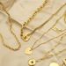 Women's Jewelry Versatile Necklace Titanium Steel K Gold Plated PVD Stainless Steel Cuban Chain Thick Twisted Twist Commuter Clavicle Chain_ipsvogv.com