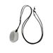 Titanium Steel Non Fading Black Rope Comb Necklace Women's Sweet Cool Sweater Chain New Popular Niche Design Necklace Accessories_ipsvogv.com