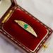 Sanjieins New Minimalist And Fashionable Women's Small Tail Italian Brushed Floral Gold Ring, Fresh Accessory_ipsvogv.com