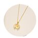 Copper Pendant With Oil Droplets, Small Daisy Stainless Steel Necklace, Ladies Pendant, Creative Can Open And Close The_ipsvogv.com