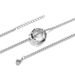 New double ring bamboo pendant trend necklace high end men's niche sweater chain clavicle chain national trend ins style_ipsvogv.com