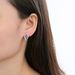 Soft Natural Topaz Earrings New Garnet S925 Sterling Silver Inlaid Colored Gemstone Earrings Female Vibrato_ipsvogv.com