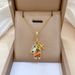 Camera Zircon Aircraft Light Luxury Charm Gorgeous Full Diamond Necklace Women's Versatile Clavicle Titanium Steel Chain_ipsvogv.com