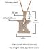 Necklaces 26 Letter Hip Hop Iced Out Personality Men's Pendant Necklace_ipsvogv.com