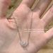 【 43000 People Collected 】 Love Zircon Bow Necklace Female Ins Light Luxury Niche High End Pendant Clavicle Chain Gift_ipsvogv.com