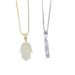 Men's Jewelry Hamsa Palm Pendant Necklace Hip Hop Rap Inlaid Zircon_ipsvogv.com