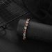 Fashionable And Luxury Small Willow Leaf Colorful Water Diamond Bracelet Handpiece_ipsvogv.com