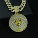 Fashion New Product Libra Scorpio Circular Constellation Pendant Symbolizes Power, Independence, And Wisdom Hip-hop_ipsvogv.com