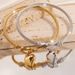 Unisex Titanium steel bracelet stainless steel elastic love bracelet for girls high end fashion light luxury bracelet_ipsvogv.com