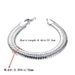 Hot Selling Silver 10mm Flat Snake Steel Color Hip Hop Simple Jewelry Accessories Men's Bracelet_ipsvogv.com