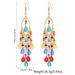 Unisex Bohemian Long Earrings For Women Fashionable Exaggerated Water Drop Tassel Earrings Temperament Earrings For Women_ipsvogv.com