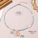 New Chinese Flower Necklace Monet Garden Oil Painting Series Niche High Grade Pearl Baroque Necklace Women_ipsvogv.com