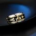 Men's Jewelry Rotatable Titanium Steel Masonic Ring Men's Large Wrench Ring Hand Jewelry_ipsvogv.com