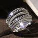 Cao Shi's Exquisite Micro Set Zircon Creative Women's Cross Ring Headpiece_ipsvogv.com